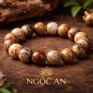 Vòng Gỗ Hóa Thạch Cao Cấp